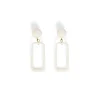 Boucles D'Oreilles Melouan Ecru