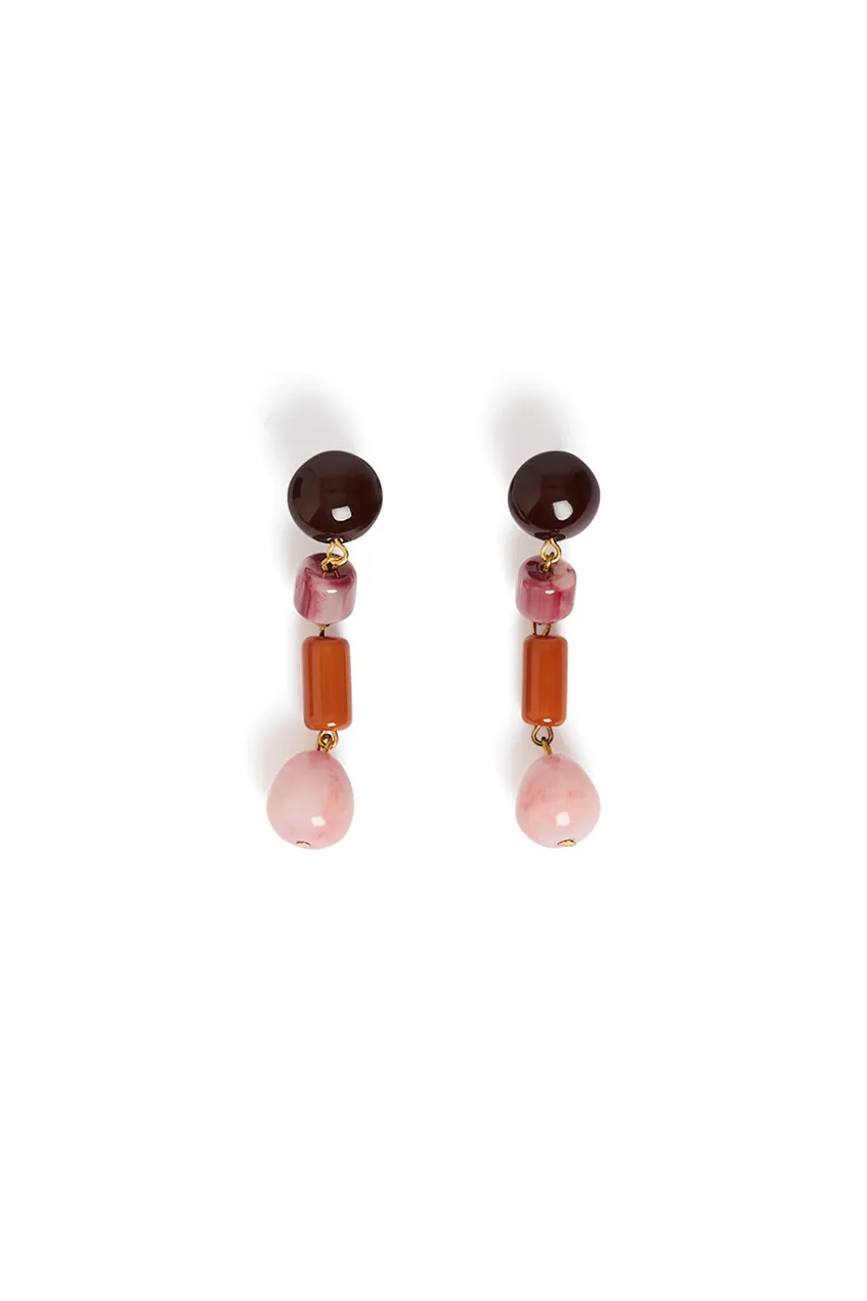 Boucles D'Oreilles Merope Ecureuil/Bruyere/Ours