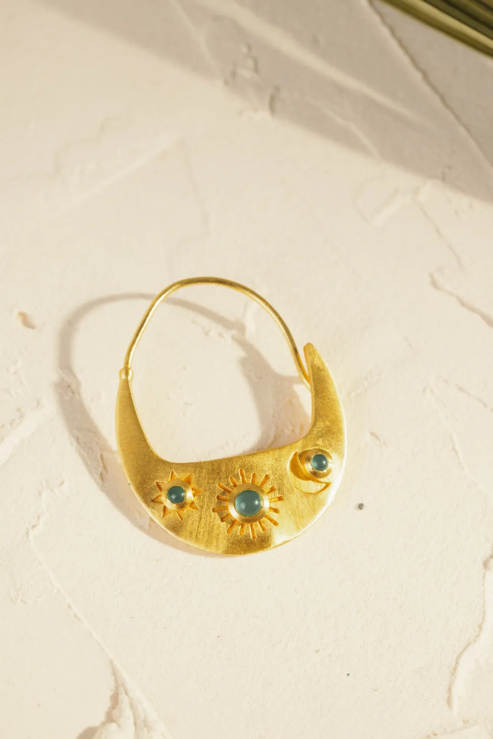 Boucles D'Oreilles Pampa Onyx Vert