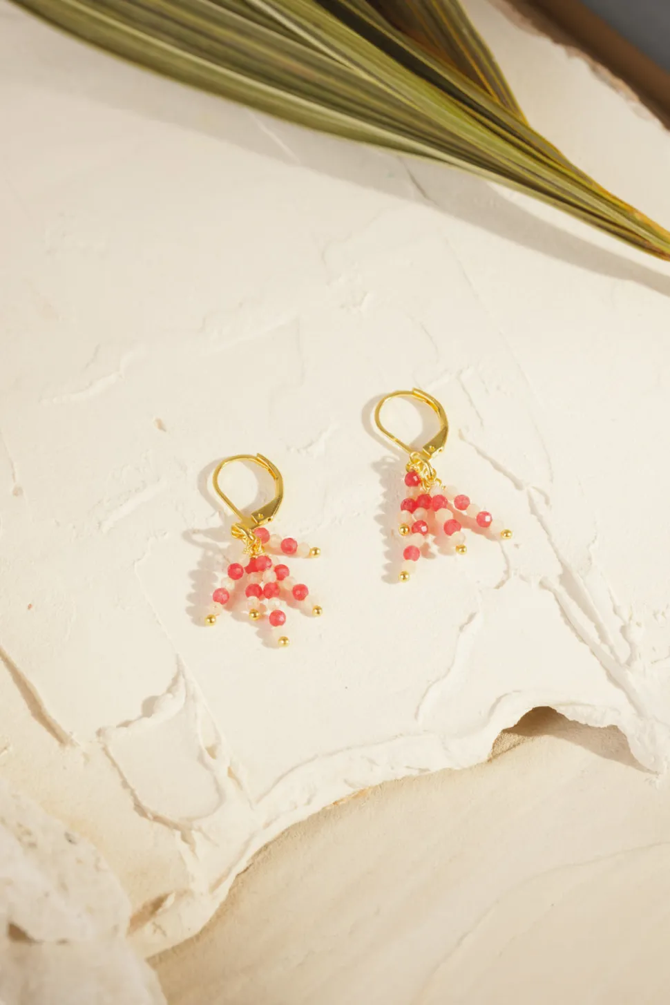 Boucles D'Oreilles Paradis Santal/Mango