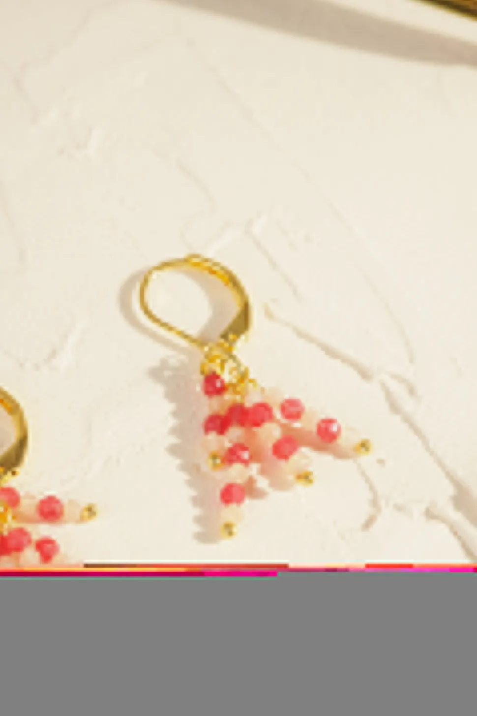 Boucles D'Oreilles Paradis Santal/Mango