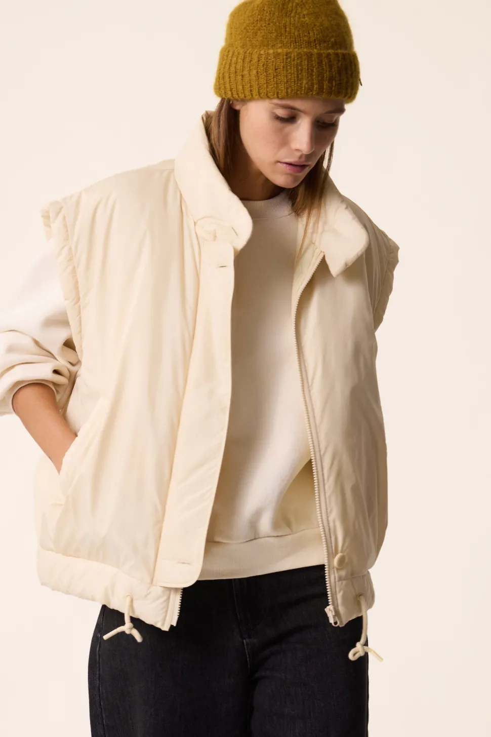 Doudoune Neletta Creme