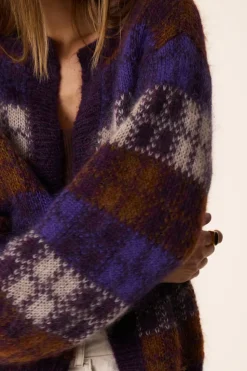 Gilet Azelia Carreaux