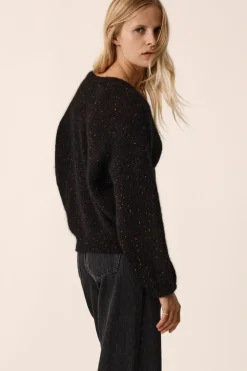 Gilet Celestin Boutonne Noir