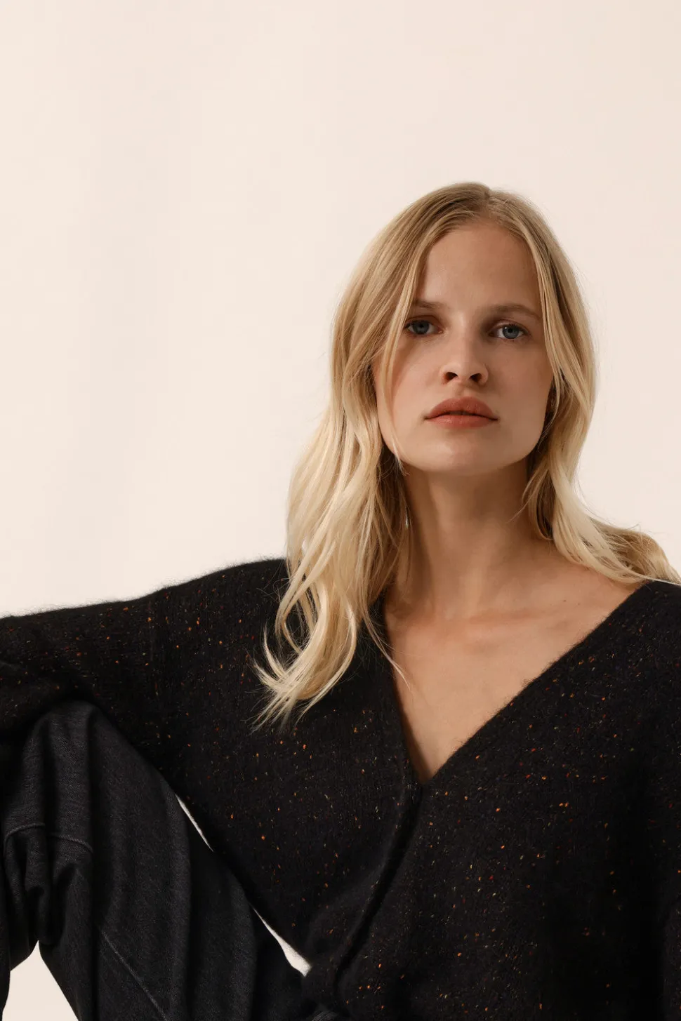 Gilet Celestin Boutonne Noir