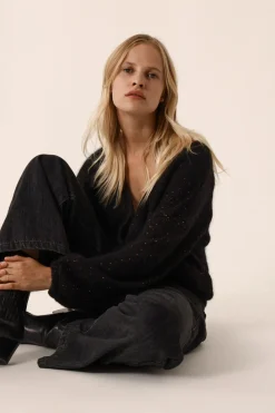 Gilet Celestin Boutonne Noir