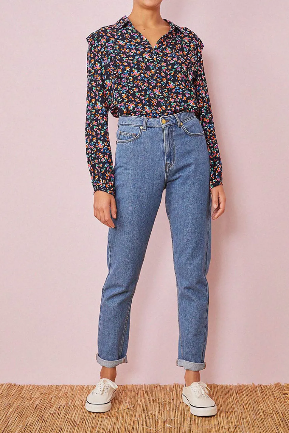 jean louisette bleu delave