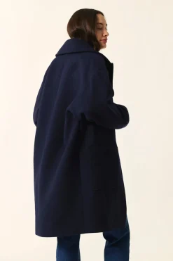 Manteau Yasmine Marine