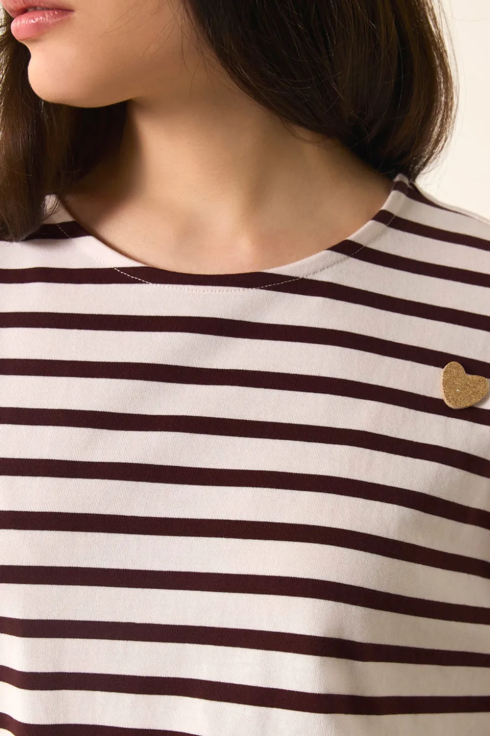 Marinière Filly Ecru/Ours