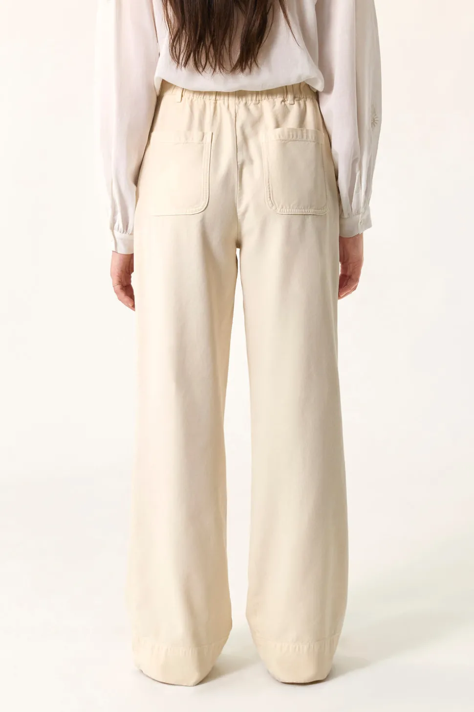 Pantalon Elaia Ecru