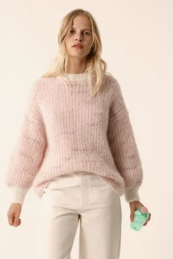 Pull Albertine Ecru/Brume Poudre