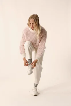 Pull Albertine Ecru/Brume Poudre