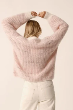 Pull Albertine Ecru/Brume Poudre