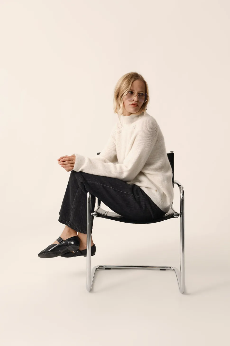 Pull Bergamote Creme