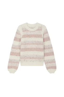 Pull Delou Creme/Poudre