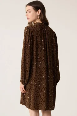 Robe Solene Leo Kaki