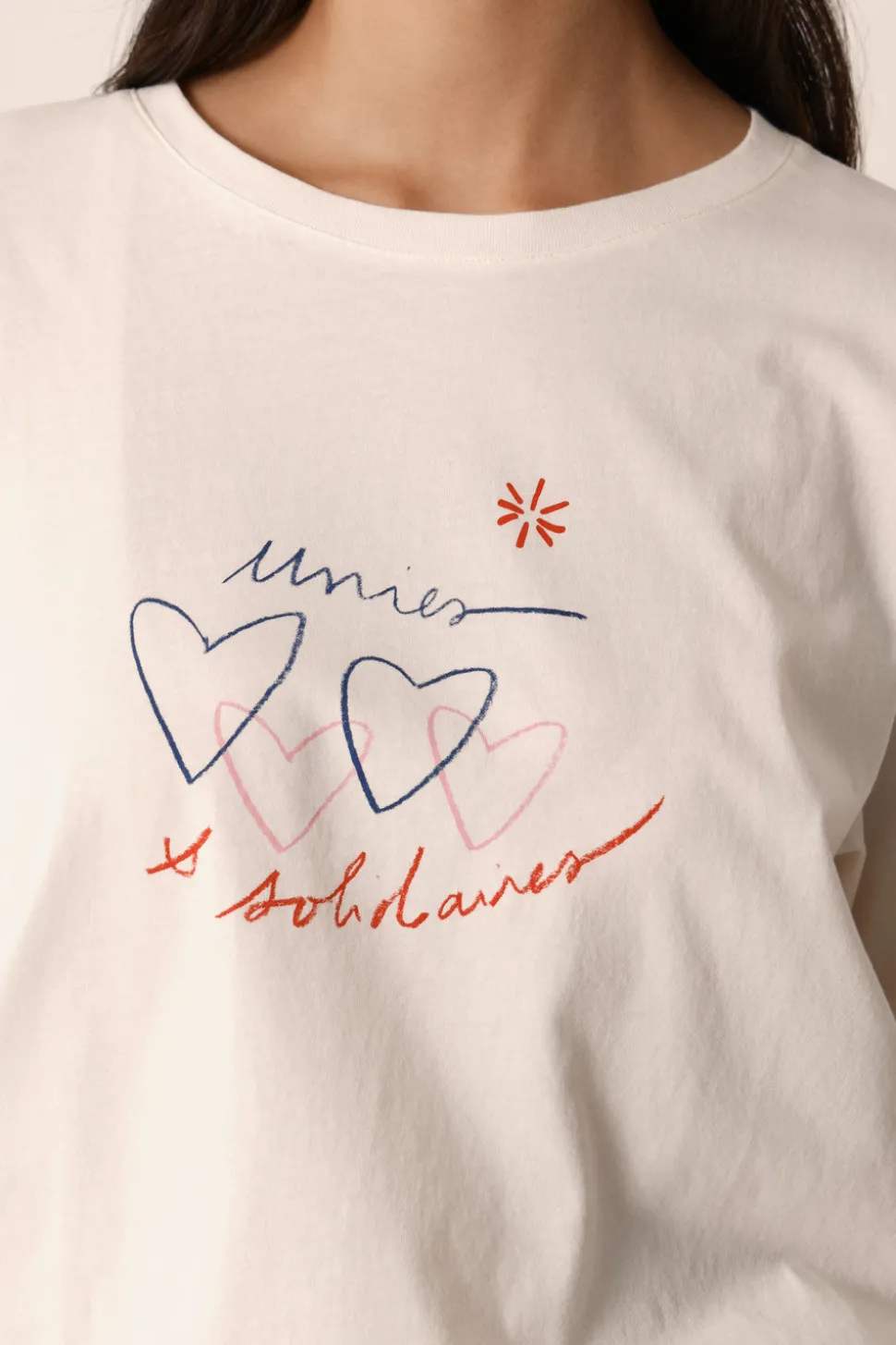 Tee-shirt Marina Ecru