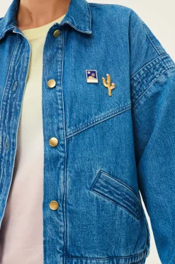 Veste Loubia Vintage Blue