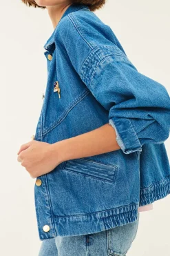 Veste Loubia Vintage Blue