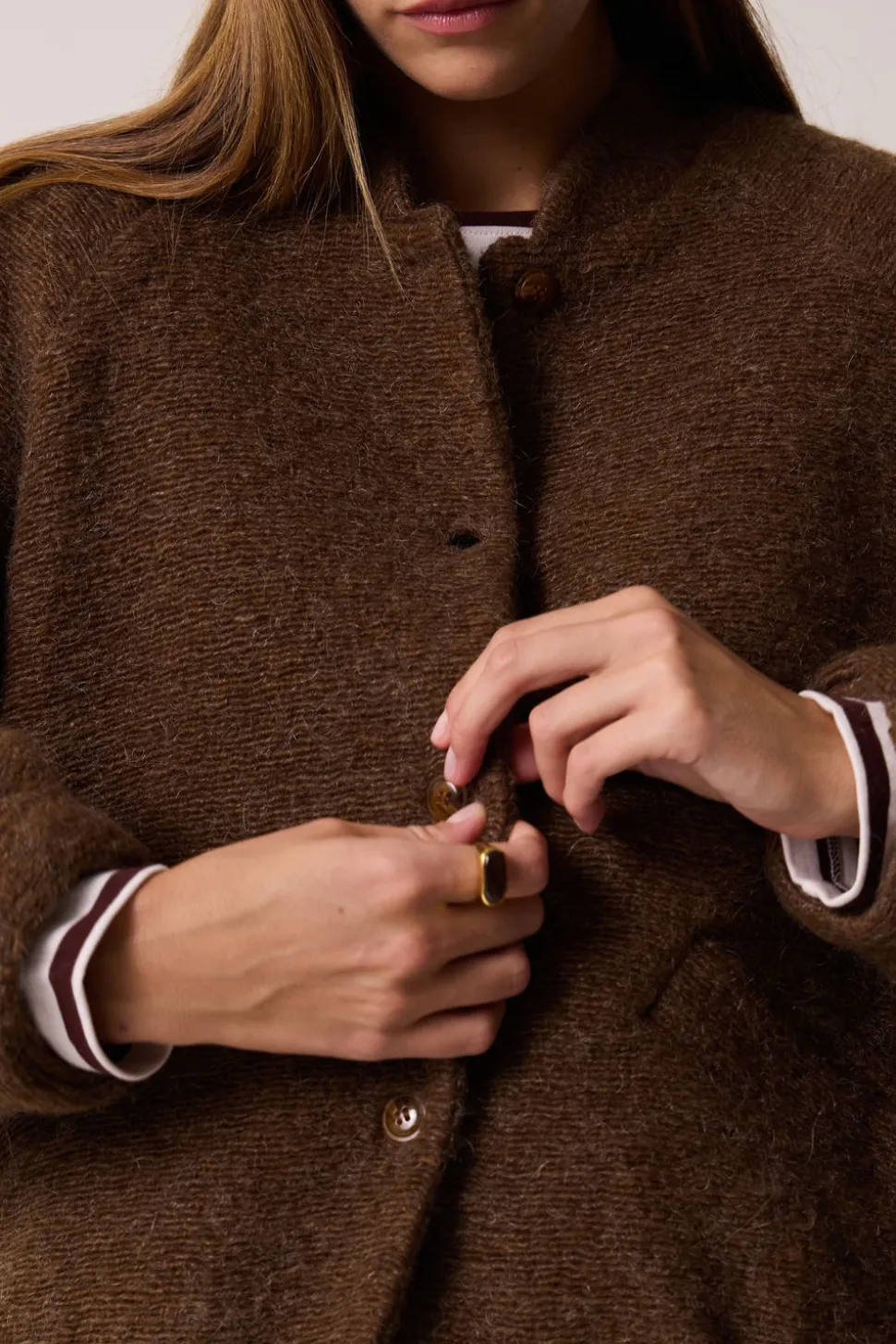 Veste maille Hildou Ours