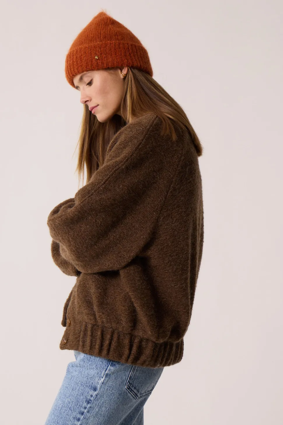 Veste maille Hildou Ours