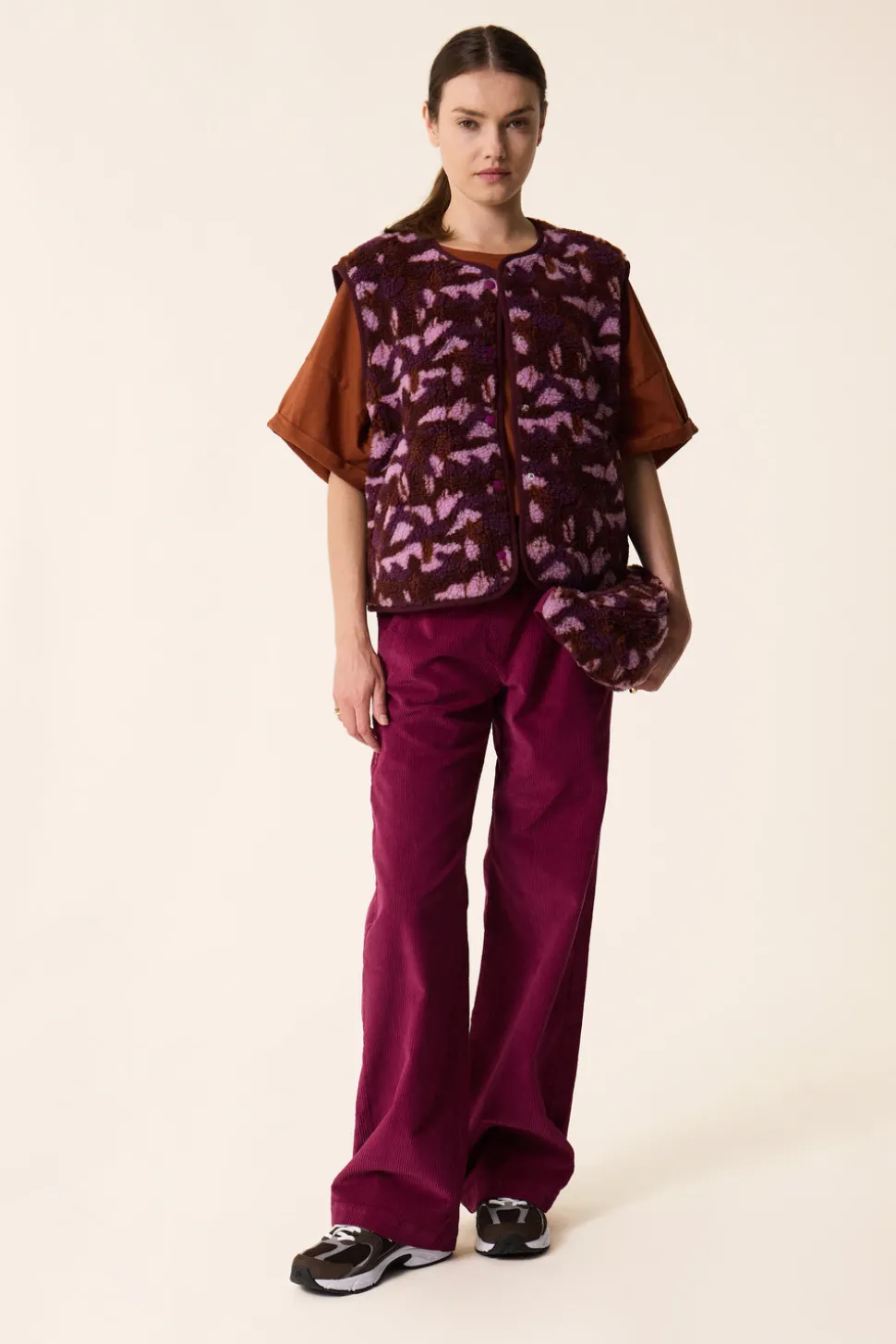 Veste maille sans manches Kadi Manitou Bruyere